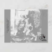 Carte Postale Rafraîchissement des chats dans la fontaine (Dos)