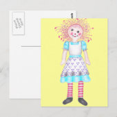 Carte Postale Ragdoll (Devant / Derrière)