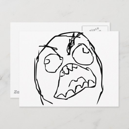 Carte Postale Rageguy (Devant / Derrière)