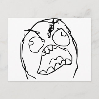Carte Postale Rageguy