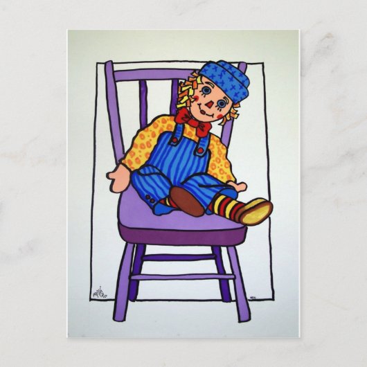 Carte Postale Raggy Andy (Devant)