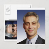 Carte Postale Rahm Emanuel pour maire (Devant / Derrière)