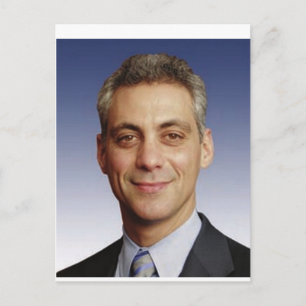 Carte Postale Rahm Emanuel pour maire