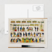 Carte Postale Rail Travel, c.1850 (Devant / Derrière)