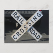 Carte Postale Railroad Crossing (Devant)