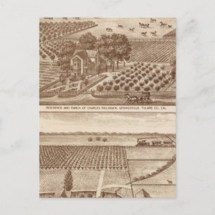Carte Postale Railsback, ranch Hackett