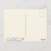 Carte Postale Rainbow Angel Feathers Christian Prhetic Art (Dos)