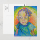 Carte postale Rainbow Baby (Devant / Derrière)