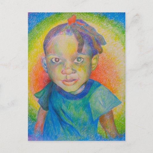 Carte postale Rainbow Baby (Devant)