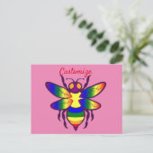 Carte Postale Rainbow Bee Thunder_Cove (Debout devant)