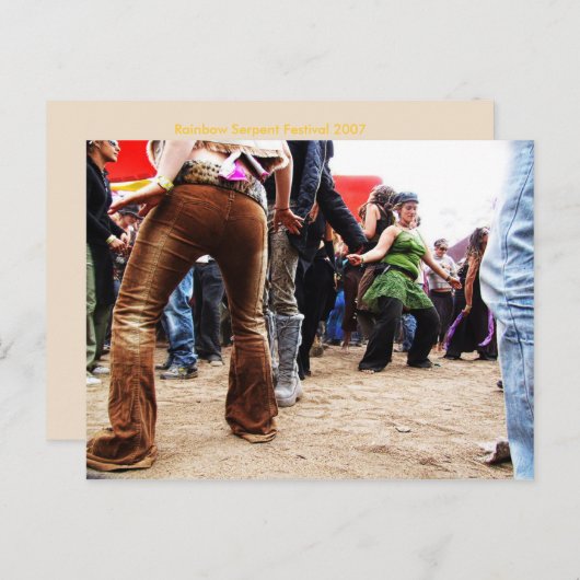 Carte postale Rainbow Boogie (Devant / Derrière)