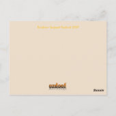 Carte postale Rainbow Boogie (Dos)