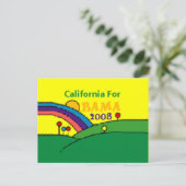 Carte postale Rainbow California (Debout devant)