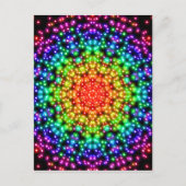 Carte Postale Rainbow Chakra Universe Postcard (Devant)