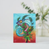 Carte Postale Rainbow Chameleon (Debout devant)