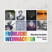 Carte postale Rainbow Christmas (Devant)