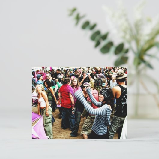 Carte postale Rainbow Dancing (Debout devant)