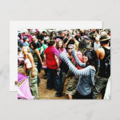 Carte postale Rainbow Dancing (Devant / Derrière)