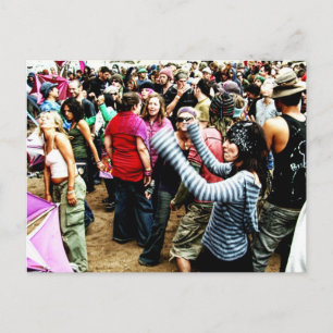 Carte postale Rainbow Dancing