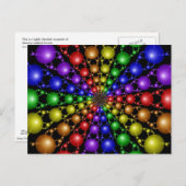 Carte postale Rainbow de Newton (Devant / Derrière)