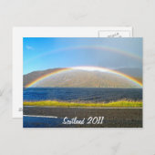 Carte Postale Rainbow écossais (Devant / Derrière)