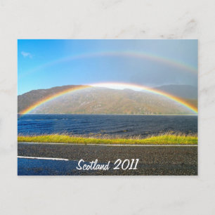 Carte Postale Rainbow écossais