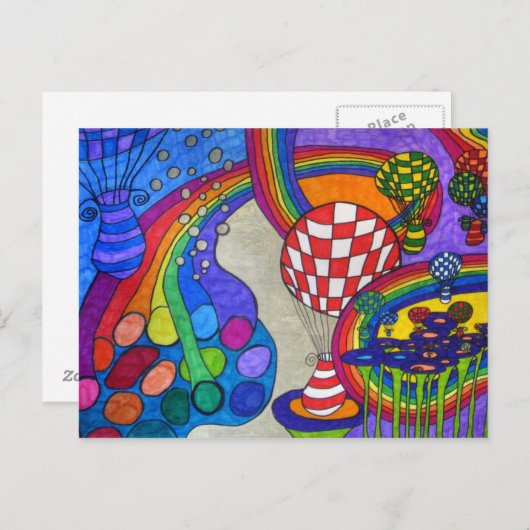 Carte postale Rainbow Factory (Devant / Derrière)