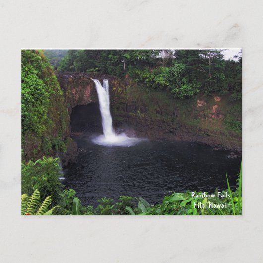 Carte Postale Rainbow Falls (Devant)