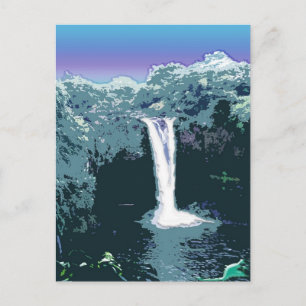 Carte Postale Rainbow Falls, Hawaï