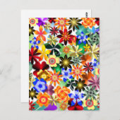 Carte Postale Rainbow Garden (Devant / Derrière)