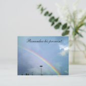 Carte postale RAINBOW GODS PROMISE (Debout devant)
