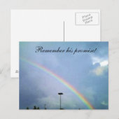 Carte postale RAINBOW GODS PROMISE (Devant / Derrière)