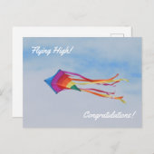 Carte postale Rainbow Kite (Devant / Derrière)