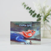 Carte postale Rainbow Lizard en Afrique (Debout devant)