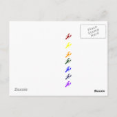 Carte postale Rainbow Lobster Maine (Dos)