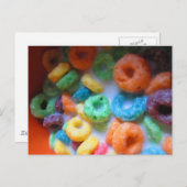 Carte Postale Rainbow Loops Cereal Pool (Devant / Derrière)