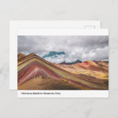 Carte postale Rainbow Mountain Holiday (Devant / Derrière)