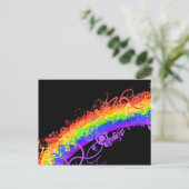 Carte Postale Rainbow Nebula Vector Rainbow (Debout devant)