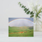 Carte Postale Rainbow Over Hills, Eastern Cape, Afrique du Sud (Debout devant)