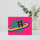 Carte postale Rainbow Planet (Debout devant)