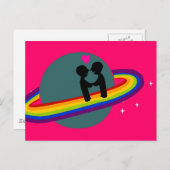 Carte postale Rainbow Planet (Devant / Derrière)