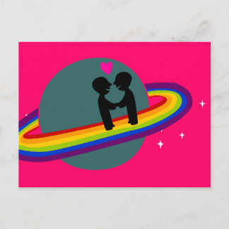 Carte postale Rainbow Planet