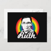 Carte Postale Rainbow Ruth - LGBT Politics - (Devant / Derrière)