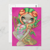 Carte postale "Rainbow Sherbet Fairy" (Devant / Derrière)