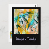 Carte postale Rainbow Tracks par Janz (Devant / Derrière)