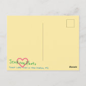 Carte postale Rainbow Trail Automne (Dos)