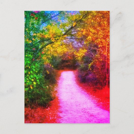 Carte postale Rainbow Trail Automne (Devant)