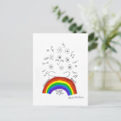 Carte postale Rainbow Universal Song (Debout devant)