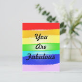 Carte Postale Rainbow v2 (Debout devant)