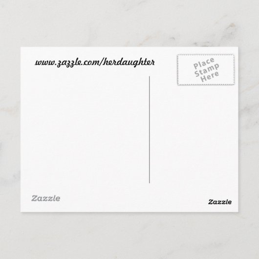 Carte Postale Rainbow v2 (Dos)